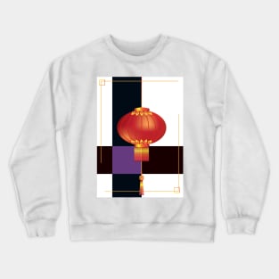 Bright chinese lantern Crewneck Sweatshirt